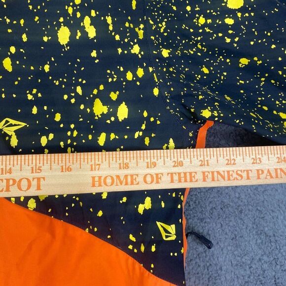 Volcom GORE-TEX Jacket Mens Small Recco AOP Graphic Bright Snowboard Ski - Picture 6 of 13